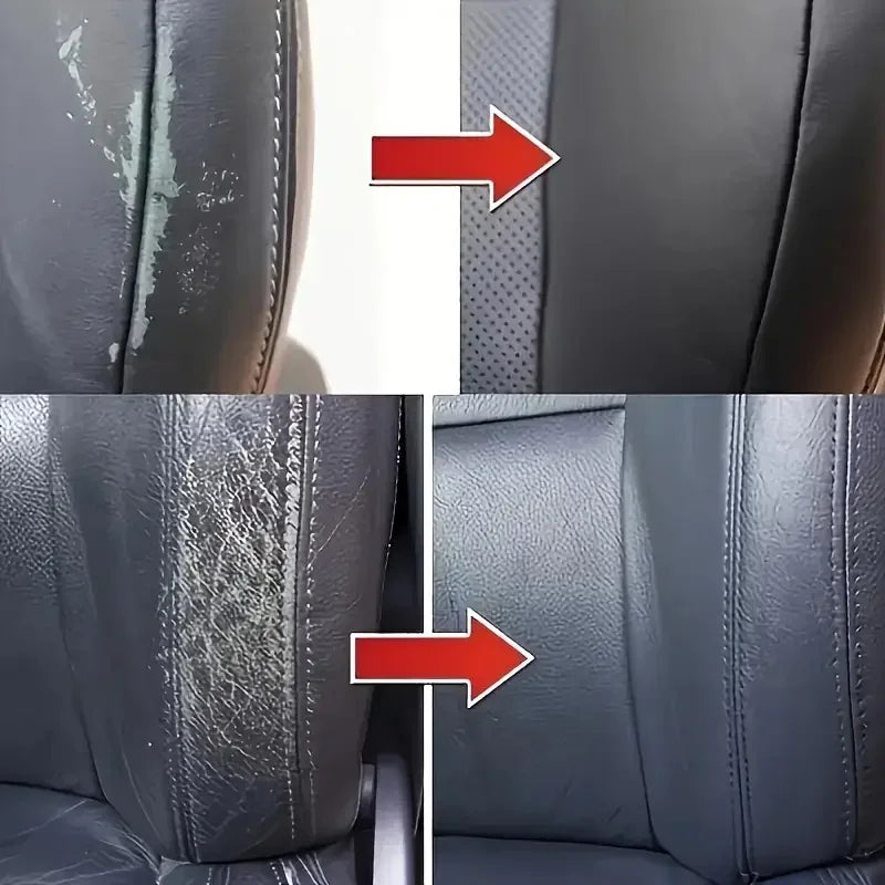 Auto Plastic Restorer Gloss Enhancer Crystal Clear Car Leather & Panel Renewal Wax Coating Agent Back To Black Shine Polish