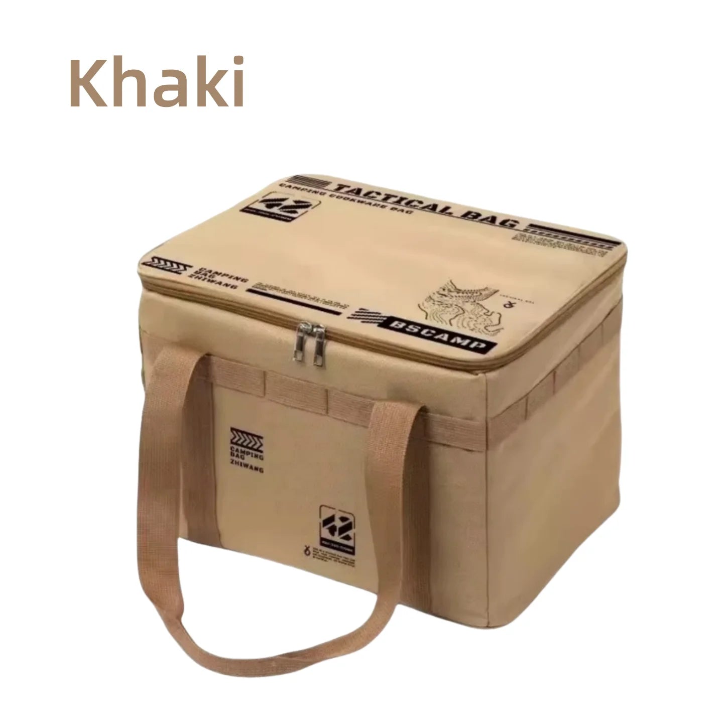42L Thermal Insulated Folding Box - Waterproof Camping Utensils - Outdoor Equipment Storage Box - Tactical Camping Packing Bag
