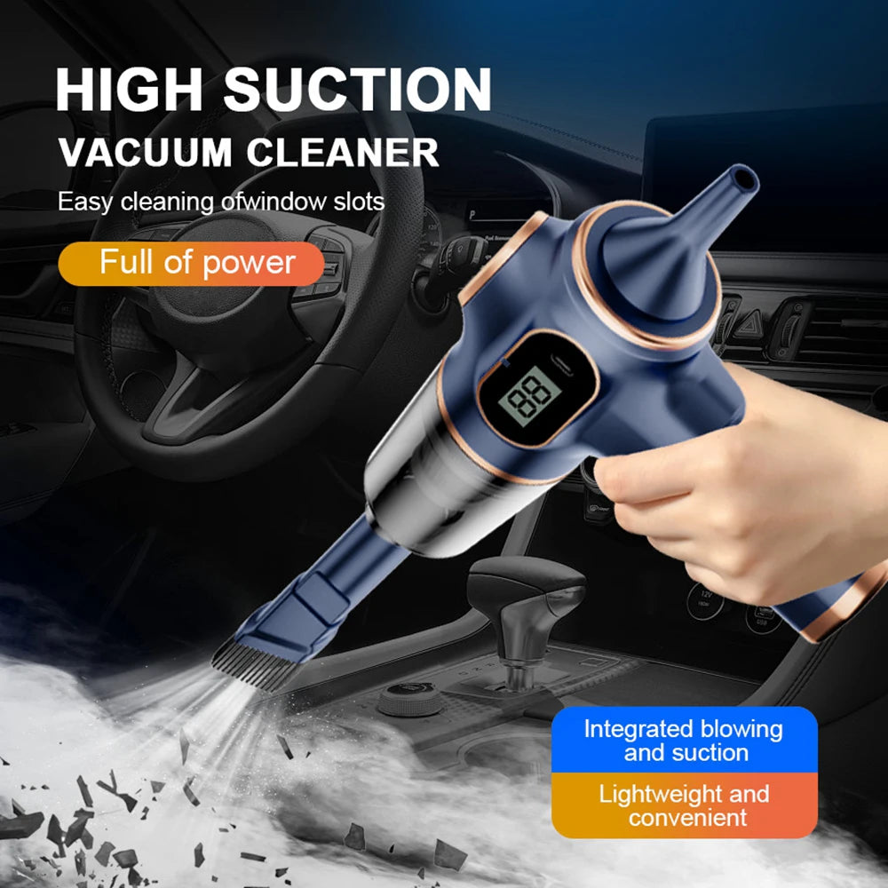 1Set Wireless Portable Vacuum Cleaner Car Vacuum Cleaner Handheld Mini For Seat Alhambra 7V8 7V9 Cleaning Cordless