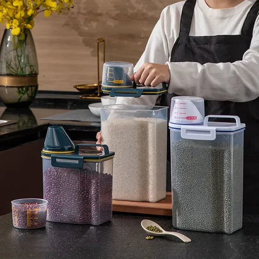 Large Airtight Pet Food Storage Container - Durable, Easy Clean, Stylish Design for Dog & Cat Food - Premium Quality