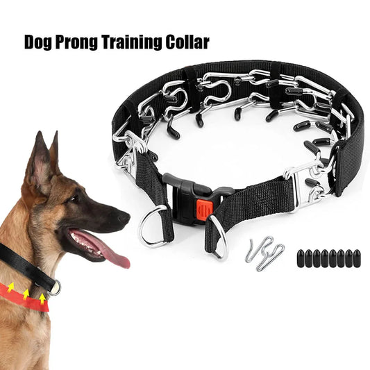 Dog Training Stimulation Chain Dog Collar Pet Supplies Dog Training Supplies Spike Collar Dog Collar Collar Pet Dog Chain