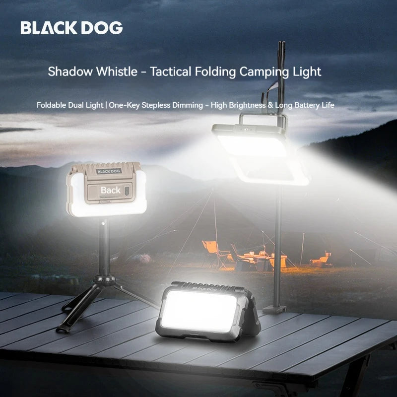 BLACKDOG Black Dog Camping Light Long Range Emergency Light Power Outage Home Lighting Outdoor Light Tent Atmosphere Light