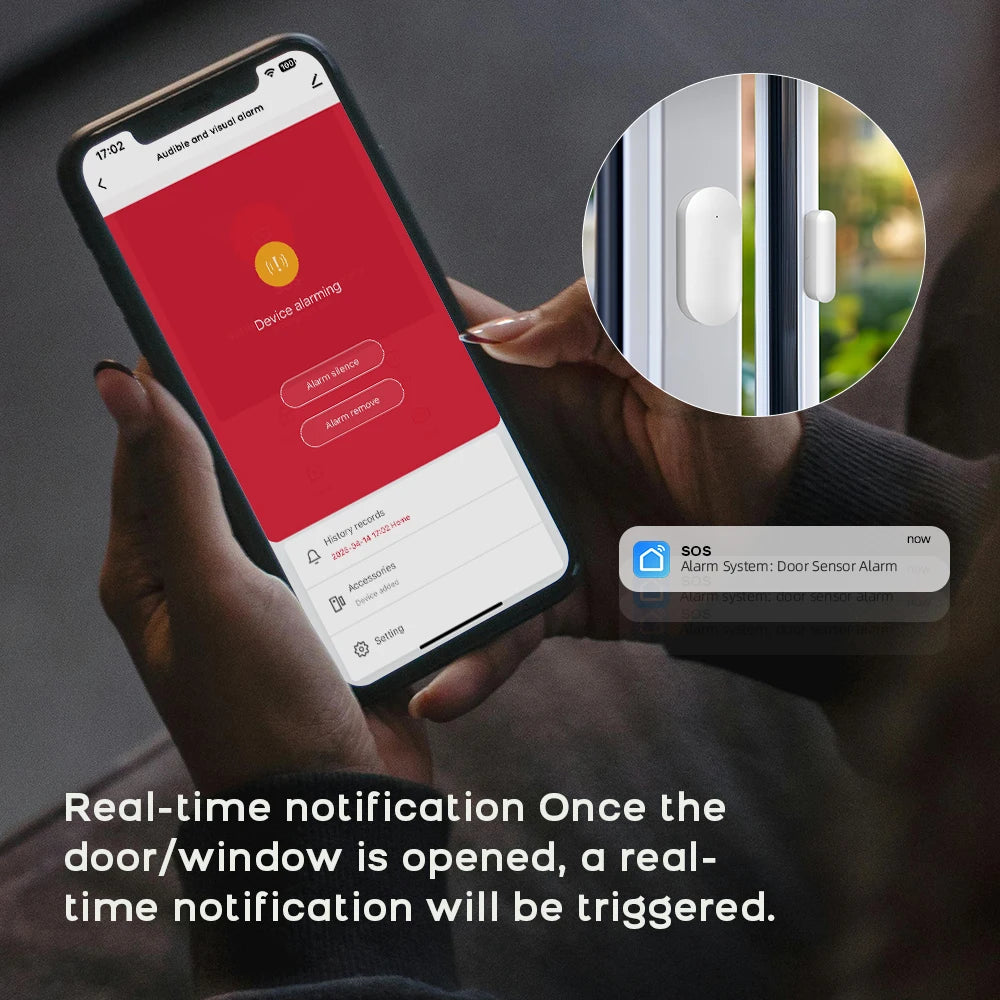 PGST PG-107 Tuya Wireless Home WIFI GSM Home Security With Motion Detector Sensor Burglar Alarm System APP Control Support Alexa