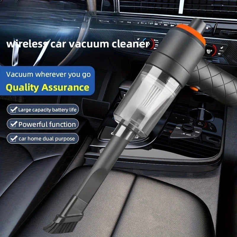 Wireless Vacuum Cleaner Powerful 2-in-1 for Car & Home - High Suction Dust Blower for Auto Seats,Floor, Sofa,Windowsill Cleaning