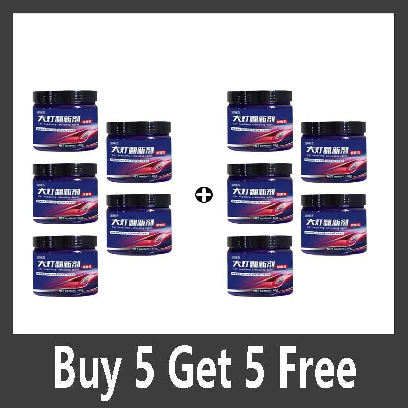 Headlamp Scratch Remover Repair Cleaning Paste Remove Oxidation Headlight Polish Liquid Car Headlight Restoration Polishing Kits