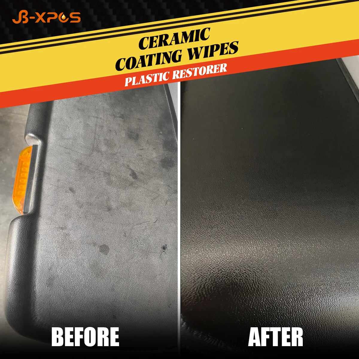 Car Plastic Restorer Back To Black Gloss Car Cleaning Products Plastic Leather Restore Auto Polish And Repair Coating Wipes