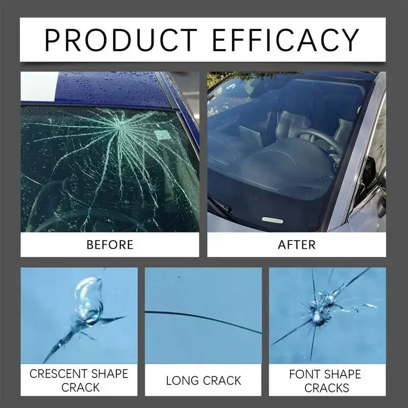 Auto Window Scratch Restore Liquid Car Scratch Repair Solution Ensure Driving Safety Car Glass Scratch Fluid Filler Vehicle Care