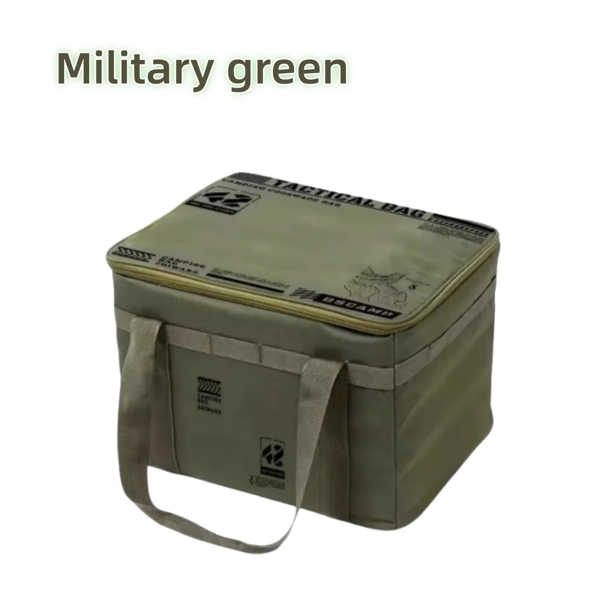 42L Thermal Insulated Folding Box - Waterproof Camping Utensils - Outdoor Equipment Storage Box - Tactical Camping Packing Bag