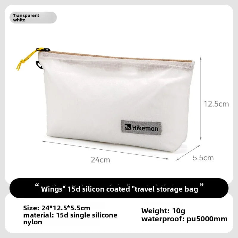 Ultralight 15D Silicone Waterproof Stuff Sack Portable Camping Gear Organizer 10g Outdoor Travel Hiking Clothes Storage Bag