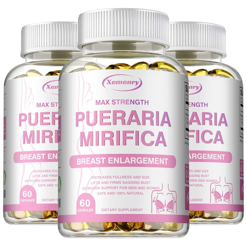 Pueraria Mirifica - Supports Overall Female Health, Promotes Breast Development, Balances Estrogen Metabolism, Non-GMO