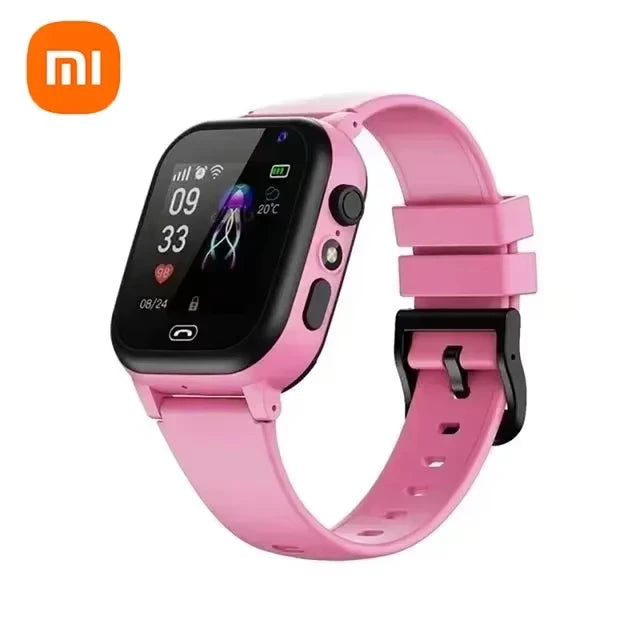 Xiaomi Kids Smart Watch 5G GPS Location Video Call Sim Card SOS Child Camera Waterproof Upgrade 2025 For Boys Girls Add Earphone