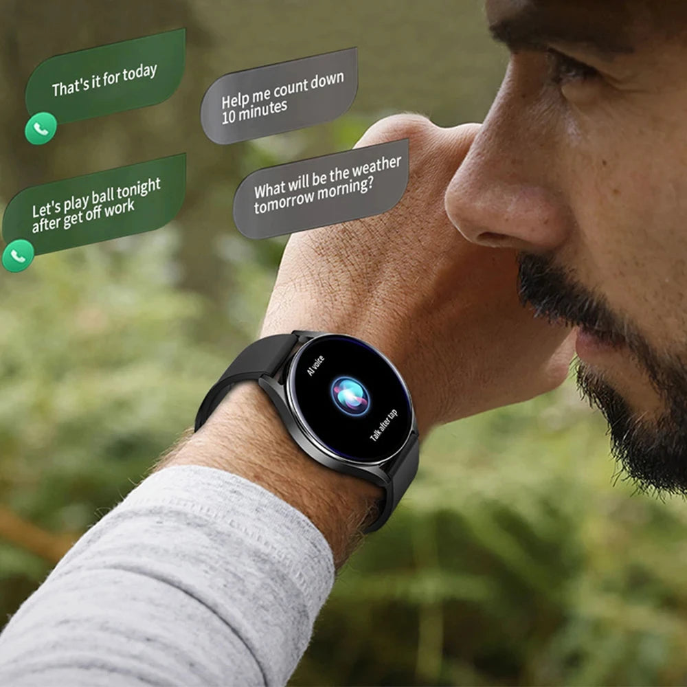 LAXASFIT 2025 New Smart Watch 6 Bluetooth Call Sports Health Monitoring Men Women Smart Watch Gift For Android IOS