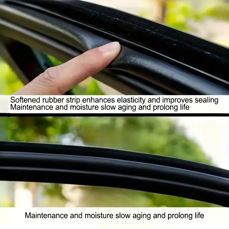 Car Sealing Strip Restorer Sealing Rubber Curing Softener Rubber Cleane Renovator Maintenance Eliminates Noise Extend Usage Time