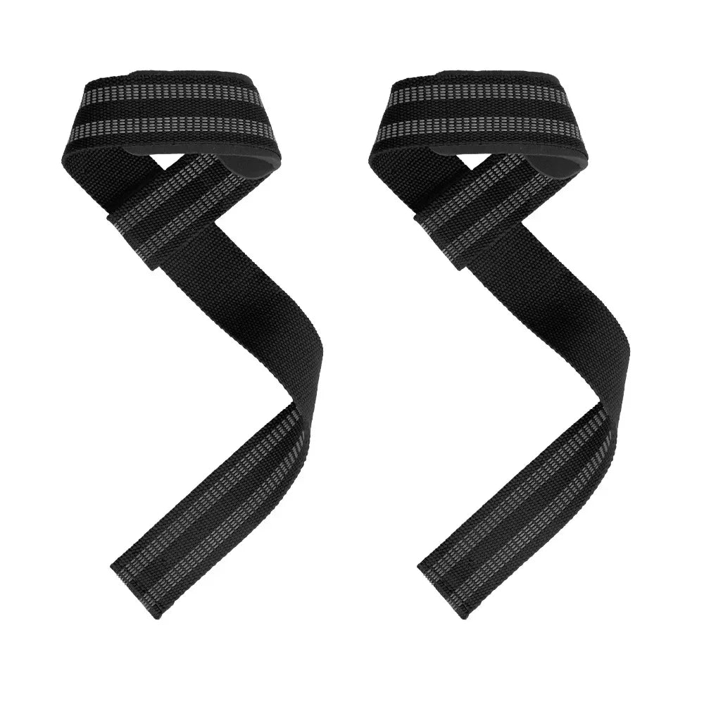 1Pairs Fitness Lifting Wrist Strap Brace for Weightlifting Crossfit Bodybuilding Support Dumbbell Weights Strength Workout