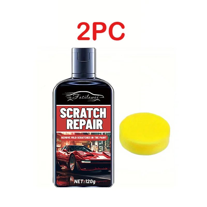 Car Trunk Scratch Repair Wax, Plastic Renovation and Restoration Kit for Interior Trim, Dashboard, and Doors, Auto Beauty Interi