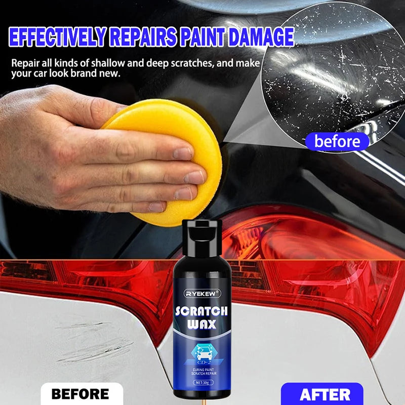 Car Scratch Remover Paste Automobile Paint Repair Wax Car Scratches Repair Automobile Surface Cleaning And Beautification