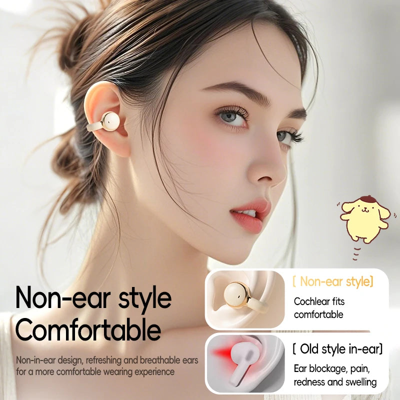 X31 TWS Earbuds 3D Surround Sound Active Noise Canceling (ANC) & HiFi Audio Cute Compact Wireless Headphones for Sports & Gaming