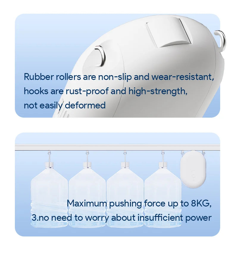 Tuya Zigbee/Bluetooth Track Curtain Robot Tuya Smart Rail Curtain Robot Smart Curtain Pusher Robot Support Siri Alexa Voice