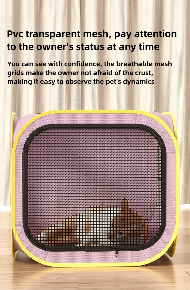 Pet drying box for cats and dogs portable blow dryer grooming bath hair does not fly household pet accessories