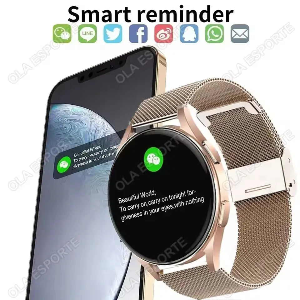Xiaomi Women Bluetooth Call Smart Watch HeartRate Blood Pressure Monitoring Smartwatches Waterproof Men Smartwatch Android IOS