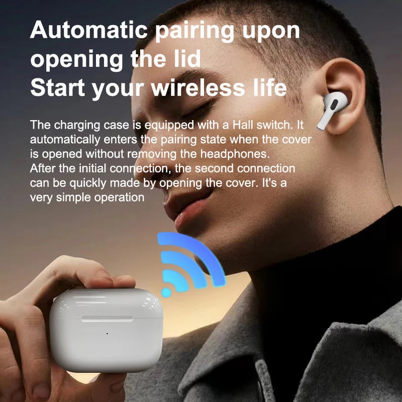 Air Pod Wireless Bluetooth Headphones Long Battery Life Original Headphones Free Shipping For iPhone and Xiaomi Music Earbuds