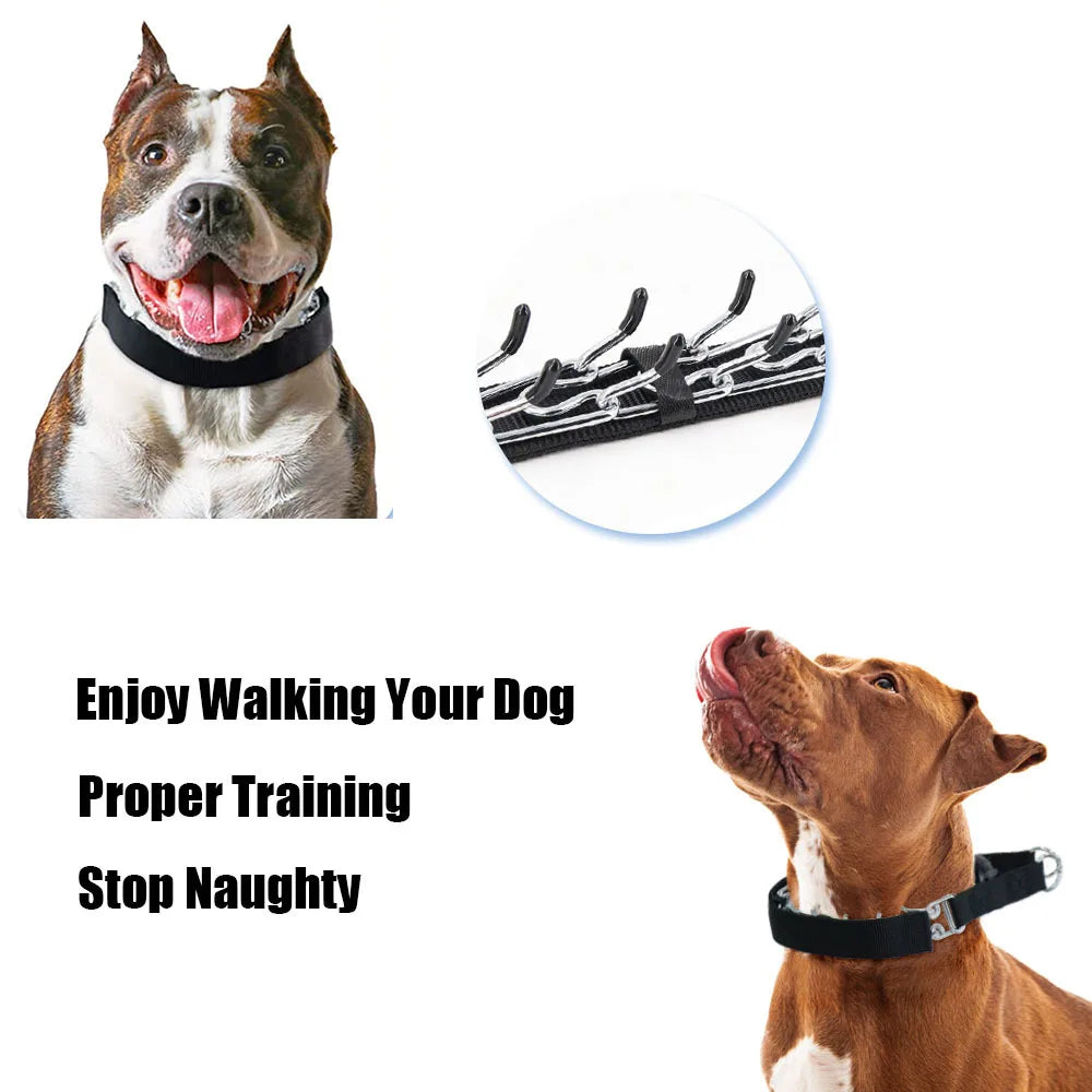 Dog Training Stimulation Chain Dog Collar Pet Supplies Dog Training Supplies Spike Collar Dog Collar Collar Pet Dog Chain