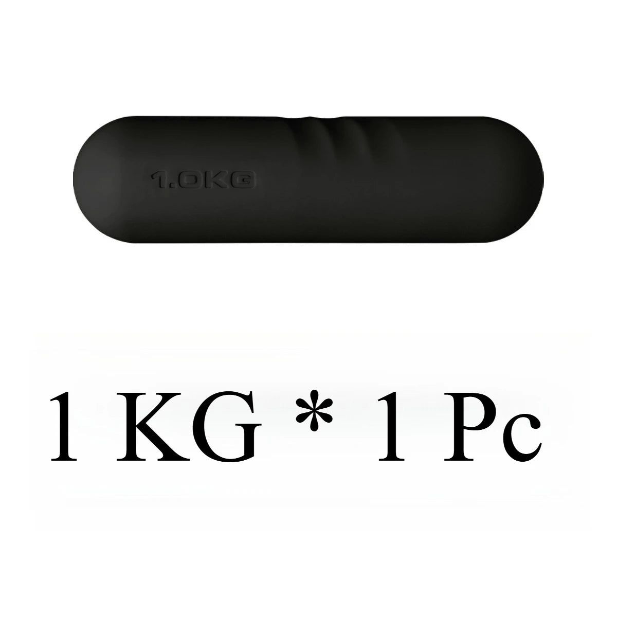 1Pcs Dumbbell Hand Weight Silicone Covered Non-slip Hand Pattern Yoga Tirap for Pilates Strength Training Gym Running Dance
