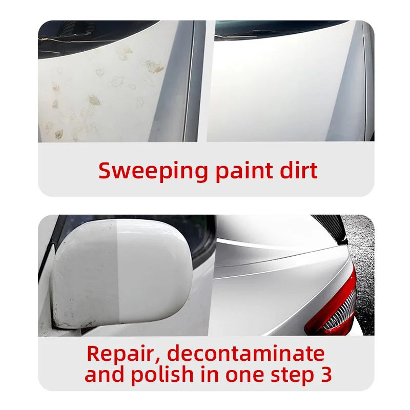 Hamlet 195g White Car special Wax for Car Polishing Waterproof Maintenance Coating Automotive Scratch Repair Solid Wax