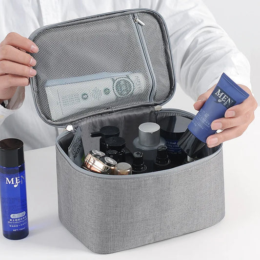 Waterproof Travel Wash Bag Large Capacity Travel Toiletry Organizer Men Portable Tote Cosmetic Storage Bag