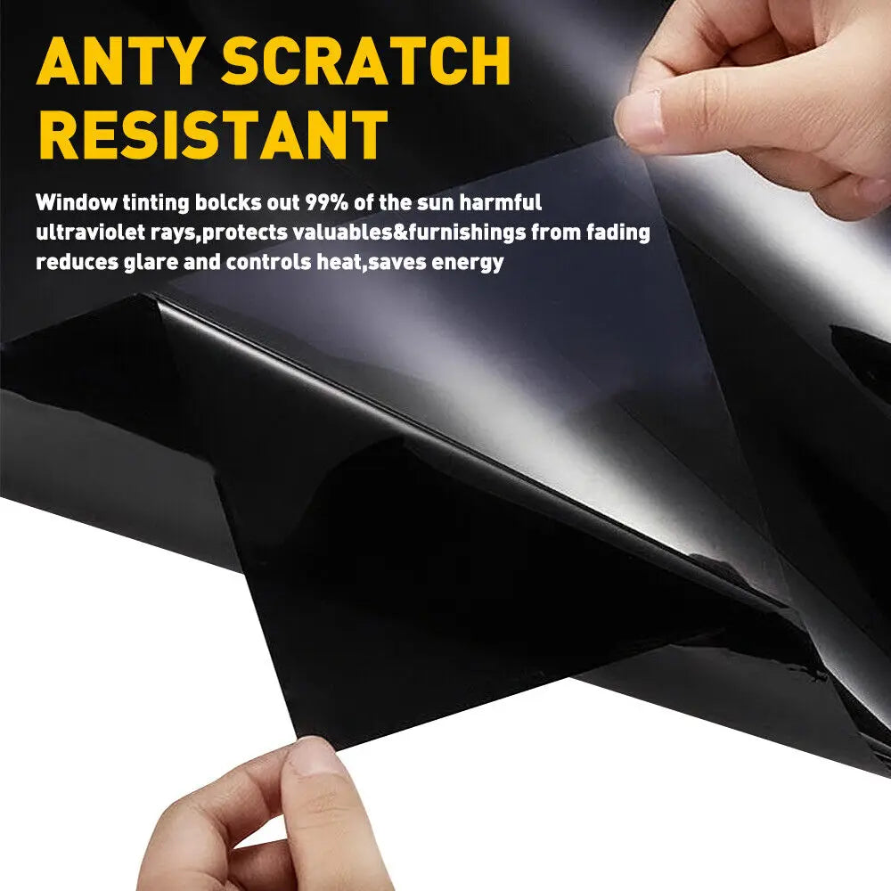 1 Roll Polarized 50cm X 300cm VLT Car Window Foils Tinting Film Solar UV Insulation foils Sticker Films for Car Home Office