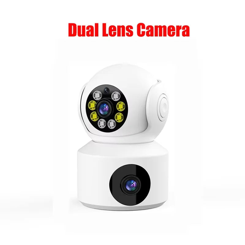 Xiaomi Dual Lens 360°Rotatable Camera 4K WiFi Surveillance Auto Tracking 2 way Audio Night Vision Monitor Smart Home Mini Camera
