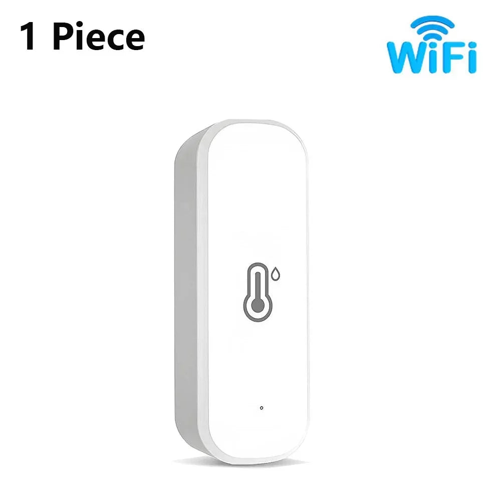 Tuya Smart WIFI Temperature Humidity Sensor  APP Remote Monitor For Smart Home Smart Life Works With Alexa Google Assistant