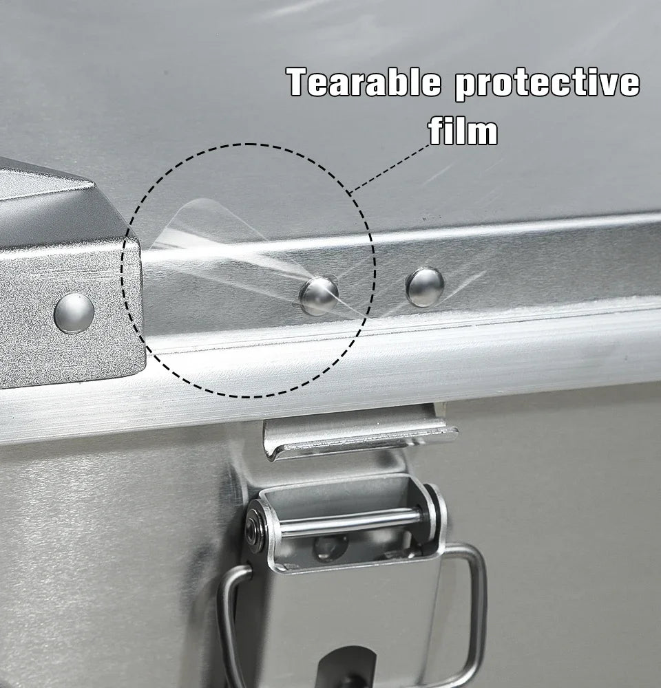 30-80L Outdoor Storage Box Camping Picnic Travel Aluminum Alloy Large Capacity Box Accessories Storage Bag Hiking Accessories