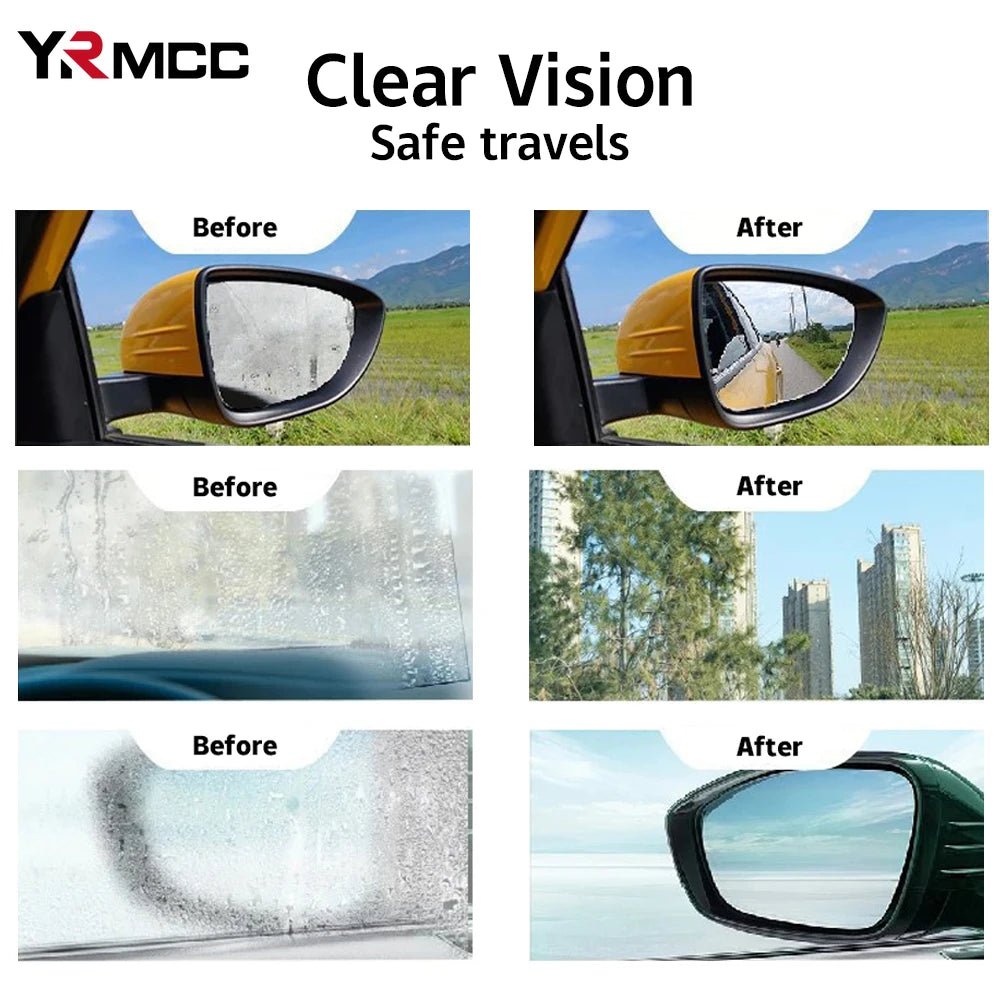 Car Wash Windshield Defogging Agent Car Oil Film Brush Cleaning Glass Fog Mirror Cleaner Anti Fog Detailing Tool Car Accessories