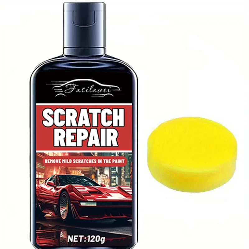 Car Trunk Scratch Repair Wax, Plastic Renovation and Restoration Kit for Interior Trim, Dashboard, and Doors, Auto Beauty Interi