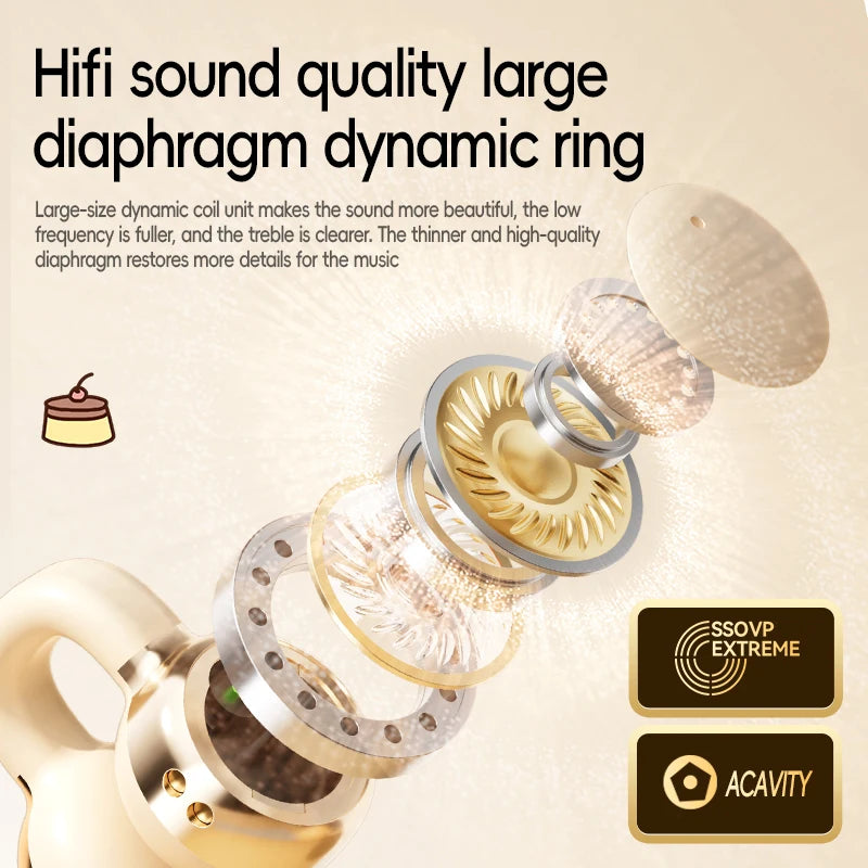 X31 TWS Earbuds 3D Surround Sound Active Noise Canceling (ANC) & HiFi Audio Cute Compact Wireless Headphones for Sports & Gaming