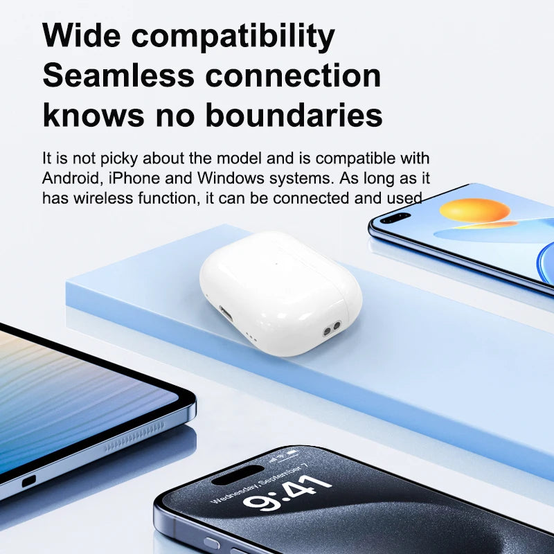 Air Pod Wireless Bluetooth Headphones Long Battery Life Original Headphones Free Shipping For iPhone and Xiaomi Music Earbuds