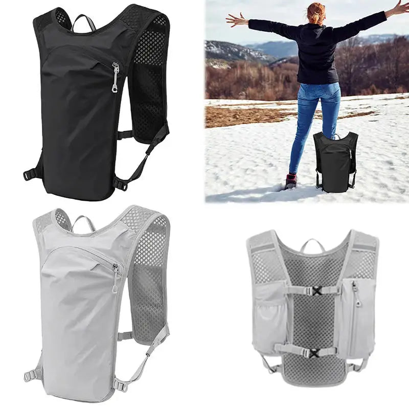 Mountaineering Backpack Outdoor Sports Off Road Shoulder Water Bag Soft Speed Drying Marathon Hiking Cycling Running