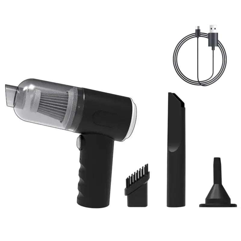 Wireless Car Vacuum Cleaner-  Handheld USB Rechargeable 1200mAh, Mini Wet/Dry Portable for Auto Home Cleaning car vacuum cleaner