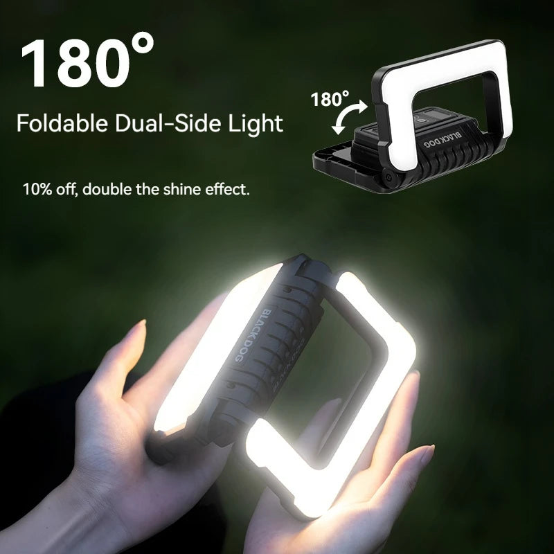 BLACKDOG Black Dog Camping Light Long Range Emergency Light Power Outage Home Lighting Outdoor Light Tent Atmosphere Light