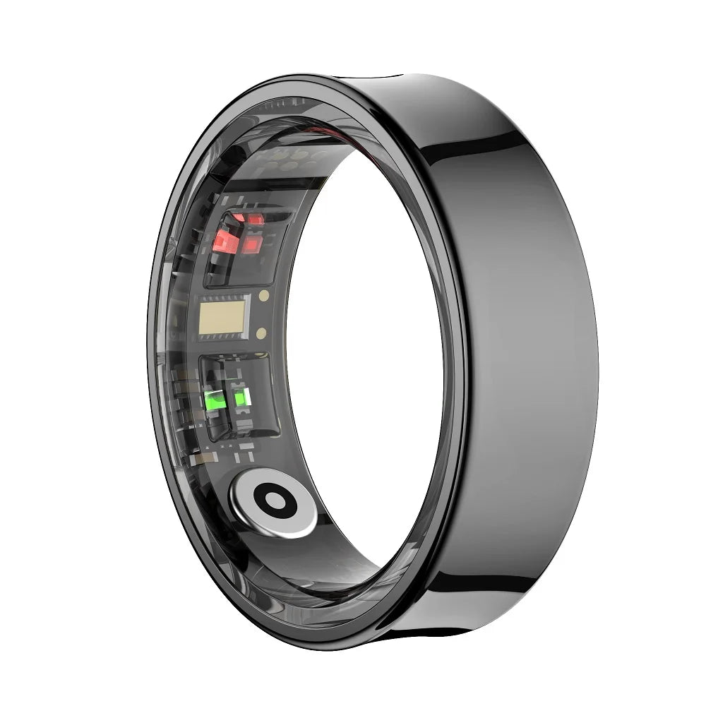 R09 Rings Women's Men Couple Health Monitor Steps Qring APP Smartring Electronics Devices Waterproof Remote Control Android Ios