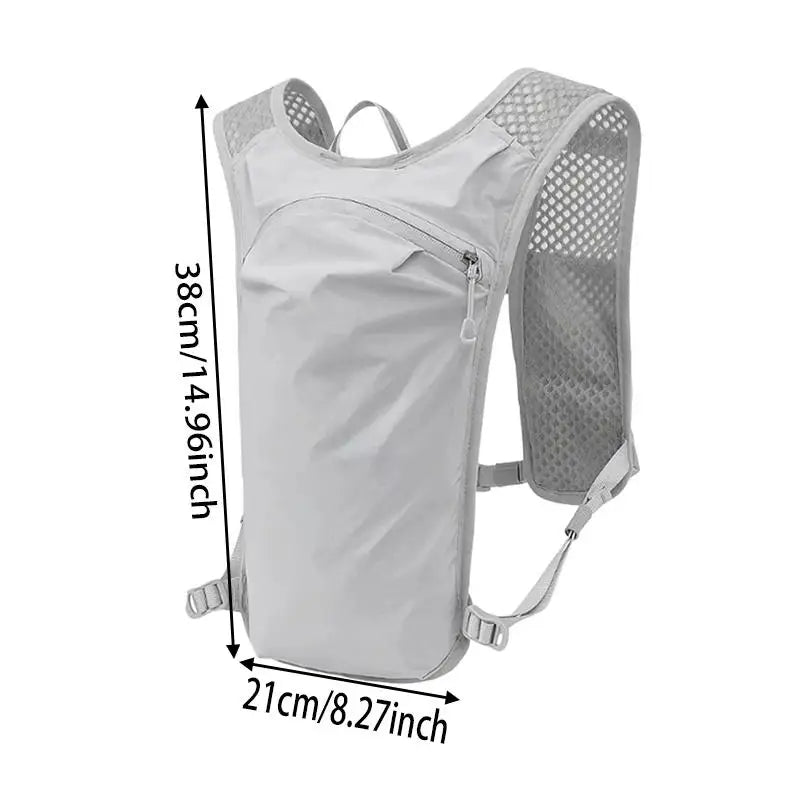 Mountaineering Backpack Outdoor Sports Off Road Shoulder Water Bag Soft Speed Drying Marathon Hiking Cycling Running