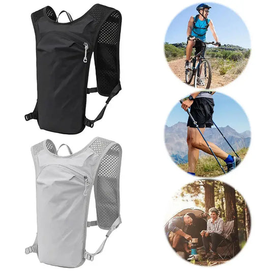 Mountaineering Backpack Outdoor Sports Off Road Shoulder Water Bag Soft Speed Drying Marathon Hiking Cycling Running