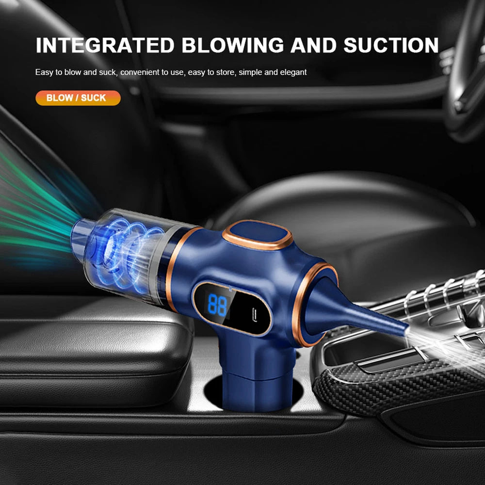1Set Wireless Portable Vacuum Cleaner Car Vacuum Cleaner Handheld Mini For Seat Alhambra 7V8 7V9 Cleaning Cordless