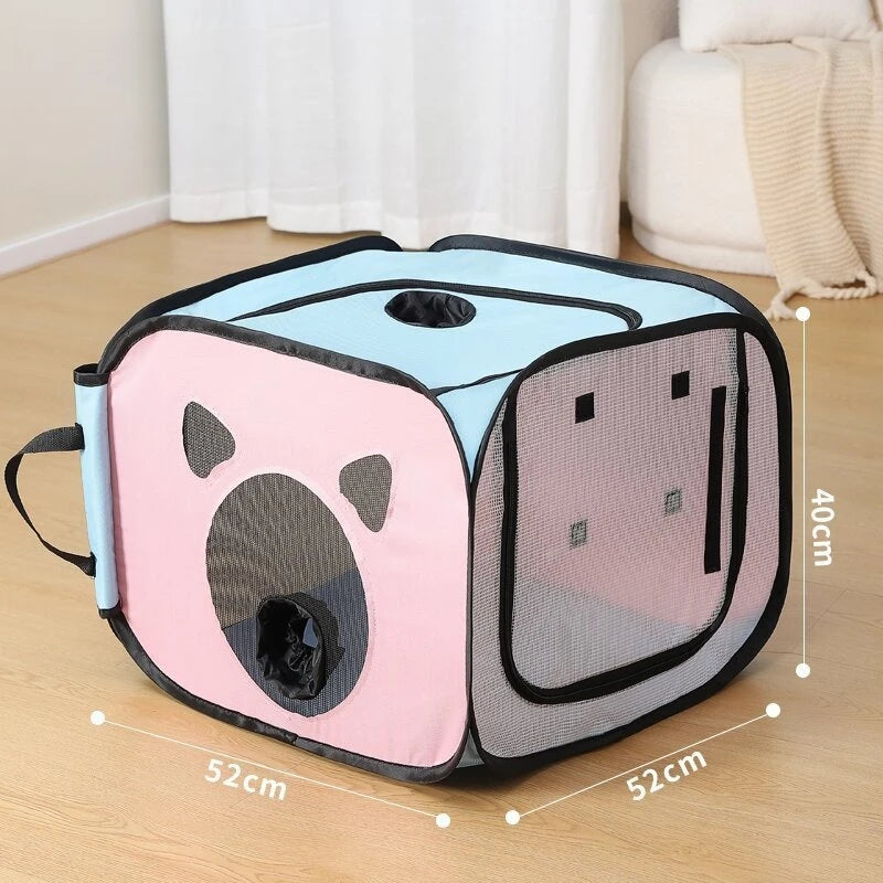 Pet drying box for cats and dogs portable blow dryer grooming bath hair does not fly household pet accessories