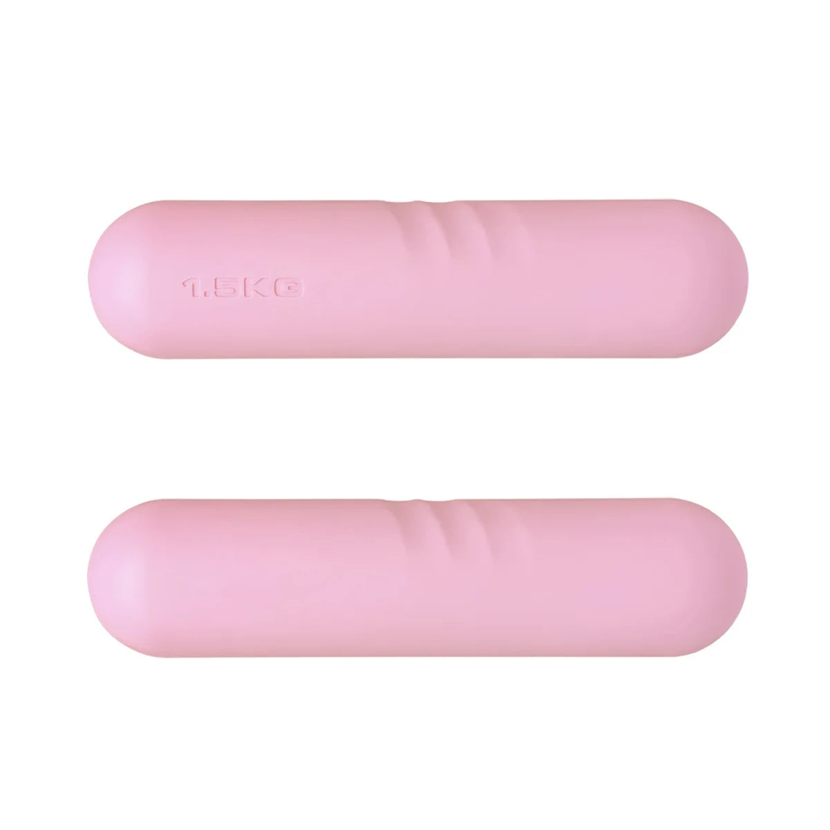 1Pcs Dumbbell Hand Weight Silicone Covered Non-slip Hand Pattern Yoga Tirap for Pilates Strength Training Gym Running Dance