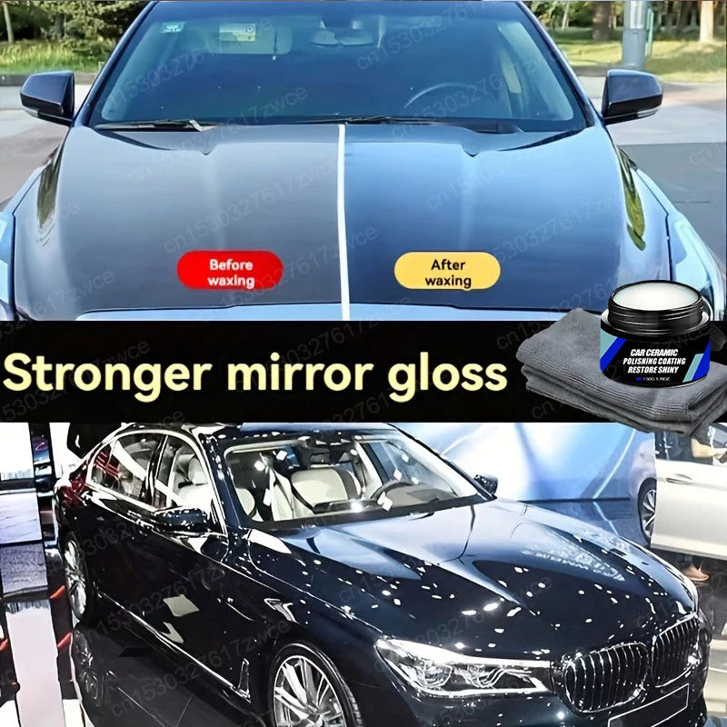 Ceramic Nano Polish Wax for Car Paint Scratch Repair Coating Plated Crystal Hydrophobic Polishing Paint Liquid Car Polishing Wax