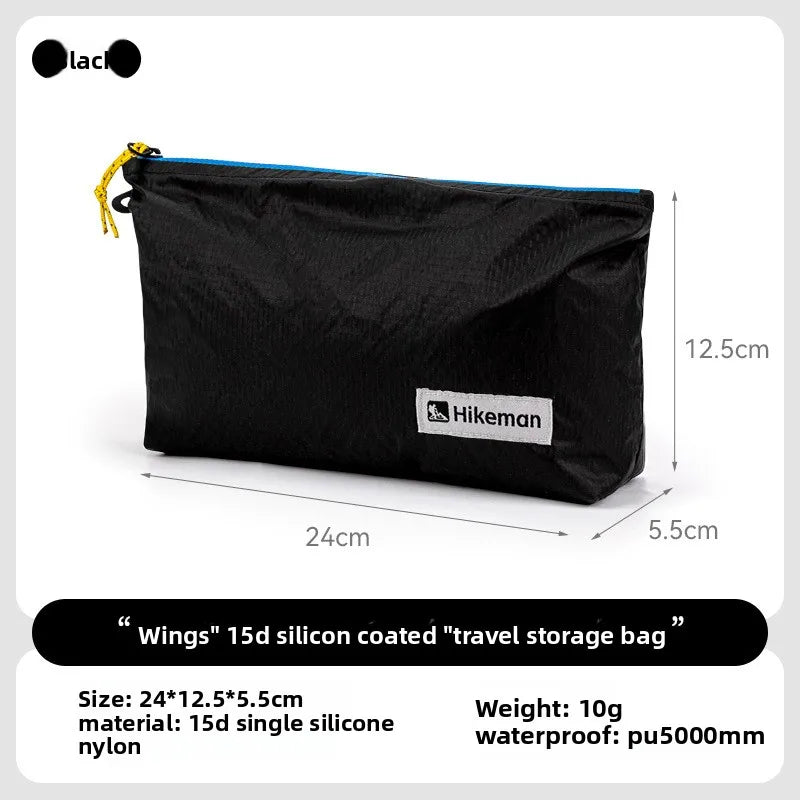 Ultralight 15D Silicone Waterproof Stuff Sack Portable Camping Gear Organizer 10g Outdoor Travel Hiking Clothes Storage Bag