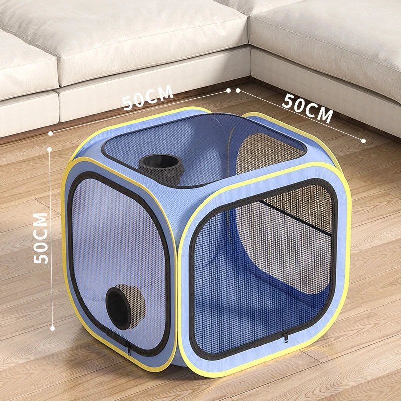 Pet drying box for cats and dogs portable blow dryer grooming bath hair does not fly household pet accessories