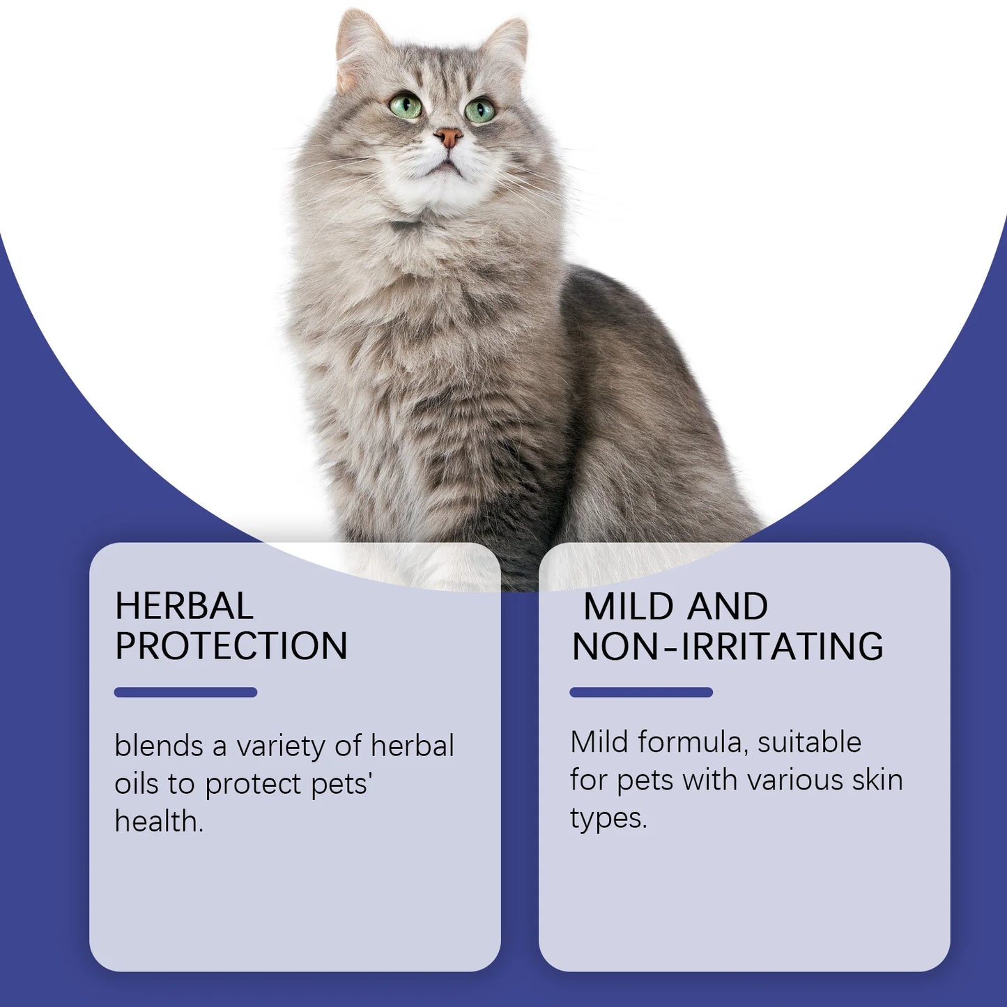 Pet Deworming & Deodorizing Spray: Liquid Spray for Flea Control, Body Deodorization and Deworming